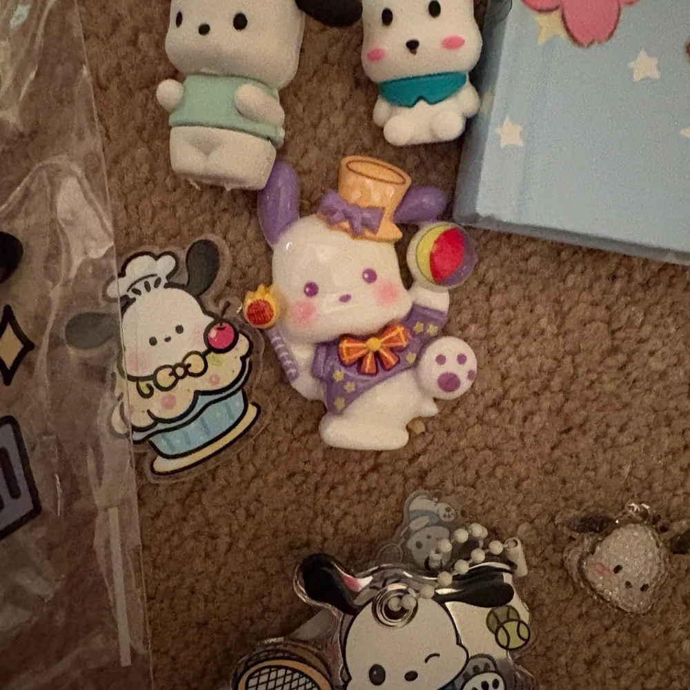 NWOT Sanrio extra large pochacco bag and more stationary bundle - Picture 12 of 13